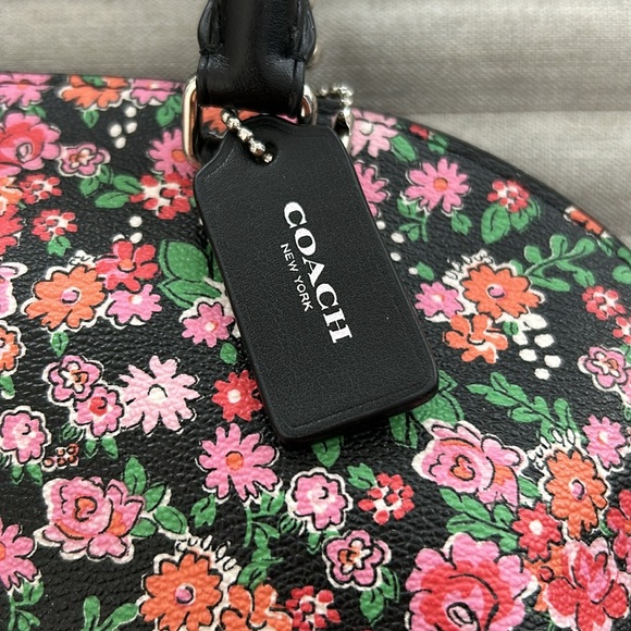 EUC Coach mini sierra satchel in posey F57621 - Picture 3 of 7